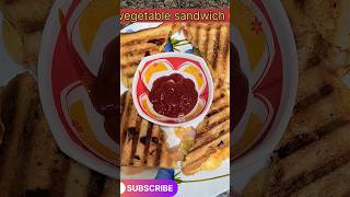 Vegetable cheese sandwich viralvideo shortvideo cooking quickrecipeswithjahnavisajnani cooking [upl. by Pandich]