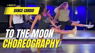 Dance Fitness Choreography  quotTo the Moonquot by Meghan Trainor  Athome cardio workout [upl. by Yelime]