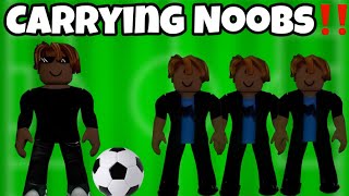 CARRYING NOOBS In Touch Football‼️ Roblox [upl. by Obau]