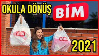 OKULA DÖNÜŞ BİM 2021 KIRTASİYE ALIŞVERİŞİ BACK TO SCHOOL 2021 Dobişko Tv [upl. by Odnumyer]