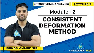 Lecture 9  Module 2  Consistent Deformation Method  Structural Analysis [upl. by Eisinger599]