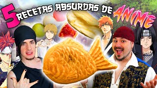 5 RECETAS ABSURDAS de ANIME con KALATHAS [upl. by Gnud]