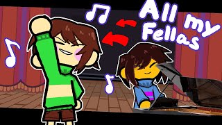 All My Fellas  Undertale Animation [upl. by Eneleoj187]