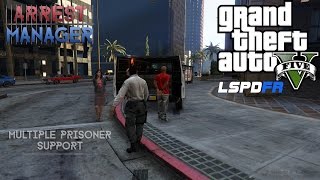 Arrest Manager Feature Showcase  GTAV LSPDFR  Albo1125 [upl. by Noned]