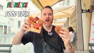 Trying the BEST Foods in Florence Italy 🇮🇹 [upl. by Ainotal]