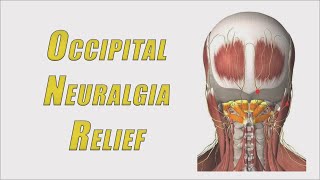 Home Treatment for Occipital Neuralgia  5 excellent movements to relieve pain [upl. by Enaira77]