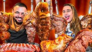 FALINDO A NOVA CHURRASCARIA DE SÃO PAULO  DBRESCIA FARIA LIMA [upl. by Nwahsad]