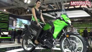 Kawasaki Versys X 300 auf der EICMA 2016 [upl. by Vitia]