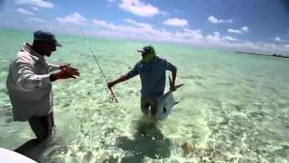 Cuba Saltwater Permit Flyfishing Jardines del Rey Bonefish Tarpon Paradise 480p [upl. by Sedgewake417]