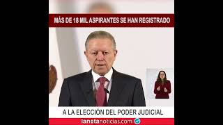 Más de 18 mil aspirantes se han registrado a la elección del poderjudicial [upl. by Janna145]