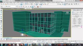 architecture perspective modeling material amp render on 3ds max 36 منظور خارجي [upl. by Miran423]