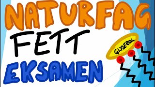 Naturfag muntlig eksamen  Næringsstoffene Fett [upl. by Ellivro328]