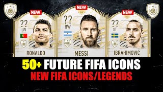 FIFA 22  50 CURRENT PLAYERS WHO WILL BECOME FIFA ICONS 😱🔥 ft Messi Ronaldo Ibra etc [upl. by Winna]