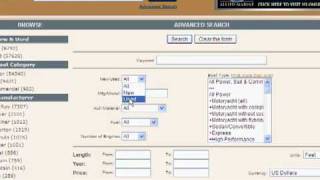 Yacht World Tutorial Advanced Boat Search [upl. by Arrais]