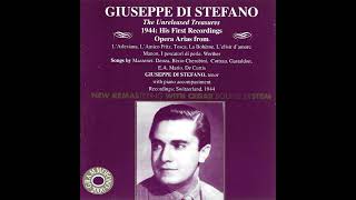 Giuseppe di Stefano sings quotil lamento di Federicoquot His first recordings from 1944 [upl. by Nrehtak]