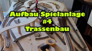 Aufbau Spielanlage  4  Trassenbau [upl. by Taddeusz519]