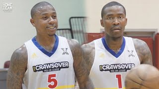 Jamal Crawford and Isaiah Thomas Playoff Game at the CrawsOver Pro Am [upl. by Orteip538]