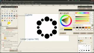 Titorial circulo cromatico no GIMP [upl. by Josie]