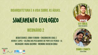 Webinário 3 Saneamento Ecológico [upl. by Nilram]