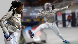 Sarah Noutcha Saves the Day  2022 Fencing World Championships [upl. by Teleya]