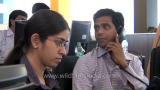 Screenbased trading system at Bombay Stock Exchange Mumbai [upl. by Suoicerpal]