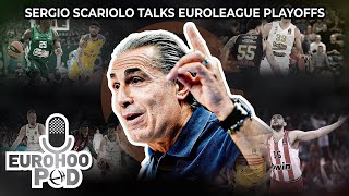 Sergio Scariolo breaks down EuroLeague playoffs [upl. by Harmonie]