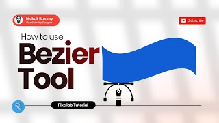 Mastering the Bezier Tool in PixelLab Create Stunning Designs with Precision [upl. by Craggie]