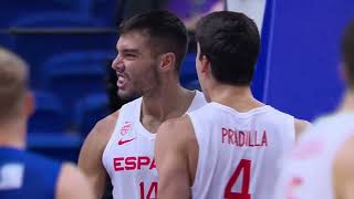 ESPAÑA vs FINLANDIA 2022 Eurobasket Cuartos de final [upl. by Anni]