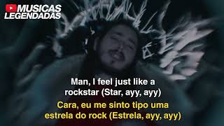 Post Malone  rockstar ft 21 Savage Legendado  Lyrics  Tradução [upl. by Yeslaehc472]