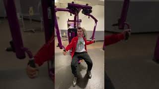 Pectoral Fly with my right arm music chestworkout strengthtraining fitness gym exercise life [upl. by Hayton2]