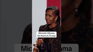 Michelle Obama shares her opinions on Harris Trump and this election politics election [upl. by Gotthelf]