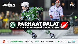 Bandyliiga Akilles  Narukerä 26122023 kooste [upl. by Alamaj]