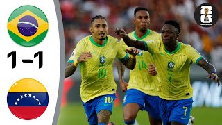 Brazil vs Venezuela  Last Match Highlights  Stunning Football Moments [upl. by Huldah209]