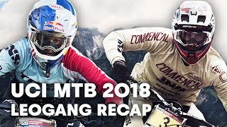 The full highlights of the Leogang MTB downhill stop  UCI MTB 2018 [upl. by Aiciram481]