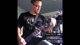 atreyu  becoming the bull  bass cover [upl. by Lark882]