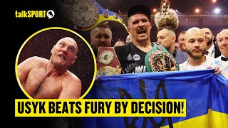 USYK BEATS FURY 🏆 talkSPORT Boxing REACT To Oleksander Usyk Becoming UNDISPUTED Champ V Tyson Fury [upl. by Nessi]