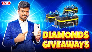 Free Fire Live in Tamil  Funny Custom Room And Surprise Giveaways with my subscribers  PlayGalaxy [upl. by Llednik]