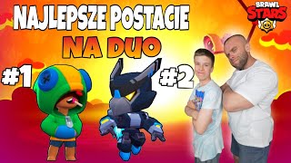 AKTUALNIE NAJLEPSZE POSTACIE DUOSHOWDOWN w Brawl Stars 😱✅ [upl. by Nissa]