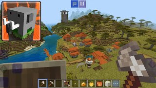 Craftsman 2023  Survival Gameplay Part 7  EXPLORING VILLAGE amp PILLAGER TOWER [upl. by Kamillah556]