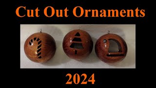 Cut Out Ornaments 2024 [upl. by Alhahs]