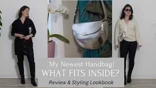 My Newest Handbag What fits review amp lookbook  ft Oleada “Echo” Handbag [upl. by Aramas]