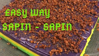 How to make Sapinsapin  Sapinsapin Recipe  Kakanin Recipe [upl. by Ylla]