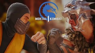 Scorpion Movie95 vs Reiko  Mortal Kombat 1 gameplay on Hardest Level [upl. by Ailee]