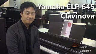 Yamaha CLP645 Clavinova  Cunningham Piano Co [upl. by Ivzt]