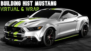 NFS Payback Edition MUSTANG GT RTR BUILD Virtual amp Wrap Customisation [upl. by Enitsirhk701]