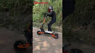 Commuting Ride🛴 EFGBIKE ES06 5600W Dual Motors Electric Scooter Offroad Escooter electricscooterfun [upl. by Grove]