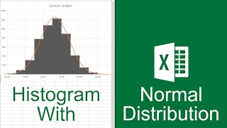 Excel Histogram with Normal Distribution Curve [upl. by Dehlia]