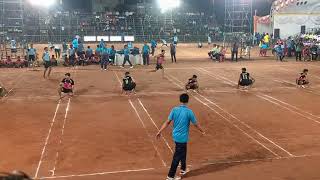 pune vs thane match semi final match kho kho khokho [upl. by Atiekan]