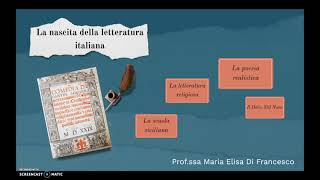 Le origini della letteratura italiana  Parte seconda [upl. by Denison763]