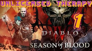 LILITHS SKIDMARKS  DIABLO 4 SEASON OF BLOOD  PART 1 ★ UTG [upl. by Nirrac]